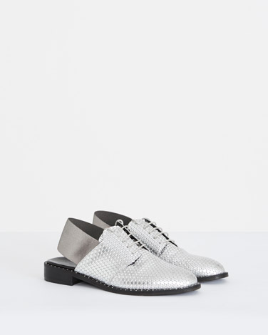 Carolyn Donnelly The Edit Silver Brogues